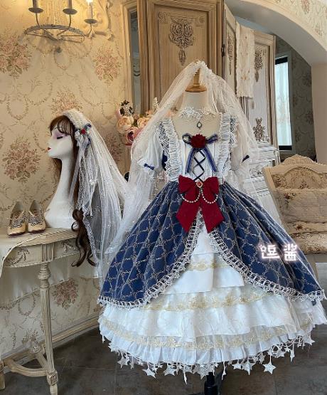 超特価セール フェアリー仙气花嫁春夏ワンカラーゴスロリワンピース ドレス ロリィタ Op膝丈 Lolita ロリータ コスプレ エプロン 日常洋服リボンゴージ 特売 Conetica Com Mx