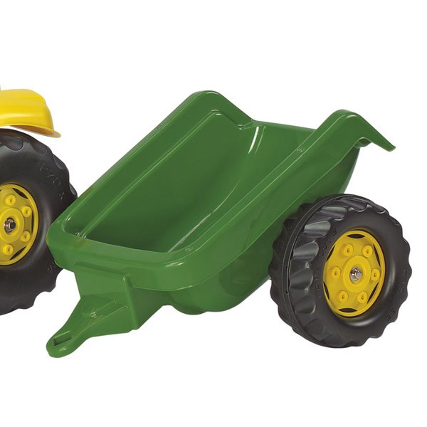 魅力的な Rolly Toys ロリートイズ Rolly Kids ジョンディアーキッズワゴン John Deere ドイツ Rolly Toysのトレーラー付きのペダル式の働く車 送料無料 Vigorgh Com