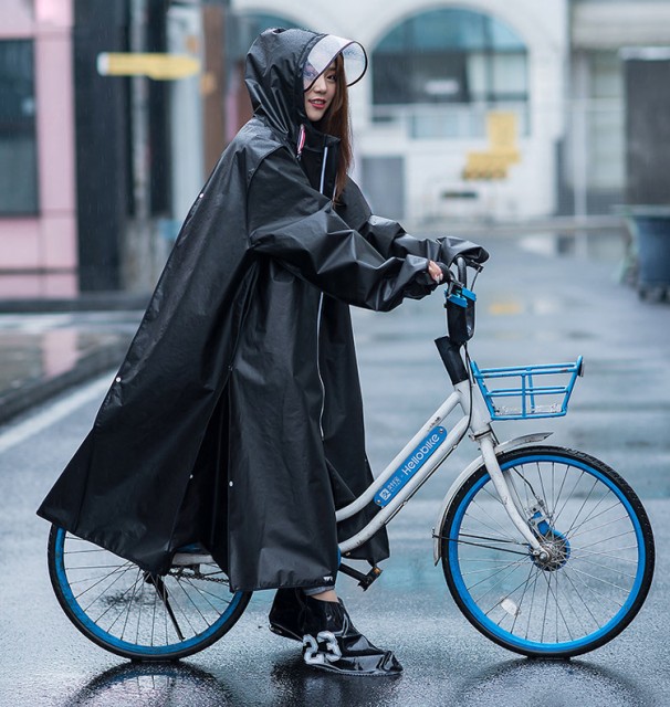 レイン コート 自転車 大きい サイズ