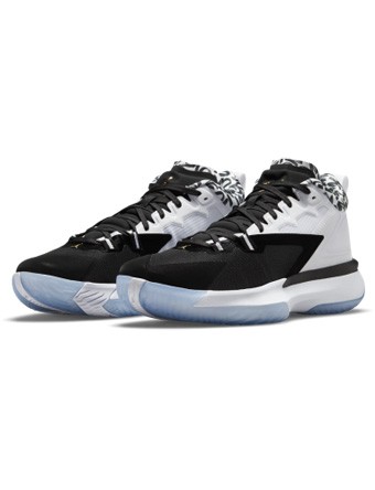 シグネチャ バスケットシューズ Jordan Jordan Zion 1 Gs Gs Blk Wht M Golの通販