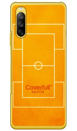 ドッジボールコート オレンジ 56％以上節約 クリア 注目ブランド for Xperia Coverfull SOG04 III au 10