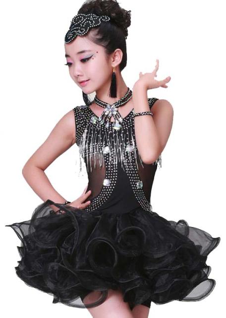 代引き手数料無料 1 130 140 150 160 170 子供 ワンピース ラテンダンス衣装 フリンジ スパンコール クラーデション コスチューム キッズ 女の子 社 Expectation Alimamiy Ru