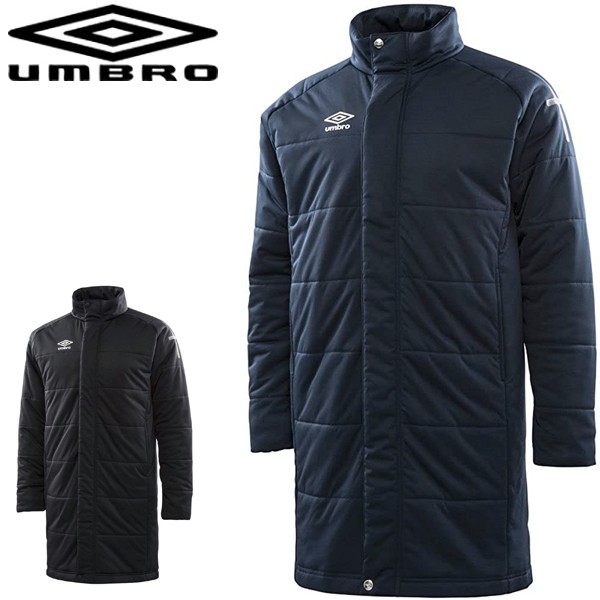 21新作モデル アンブロ Umbro メンズ ハーフコート ベンチコート パデットコート サッカー フットボール Of Free Way Uca1748 超人気の Carlavista Com