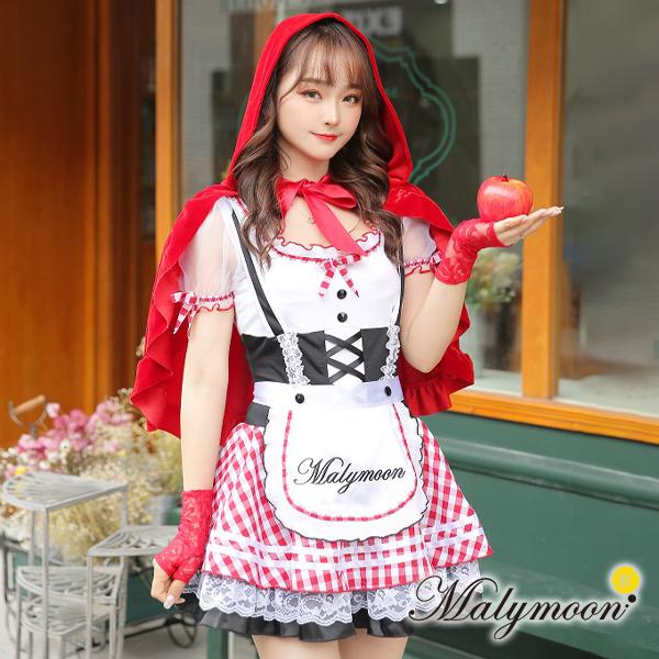 速達メール便送料無料 予約 7月下旬頃より順次発送予定 赤ずきん コスプレ セット ハロウィン 衣装 セクシー 赤 レッド ペア お揃い かわいい セクシー 団体 爆安プライス Www Servblu Com