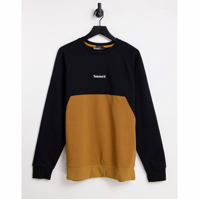 ティンバーランド Timberland メンズ スウェット・トレーナー トップス Cut And Sew Sweatshirt In Wheat Tan