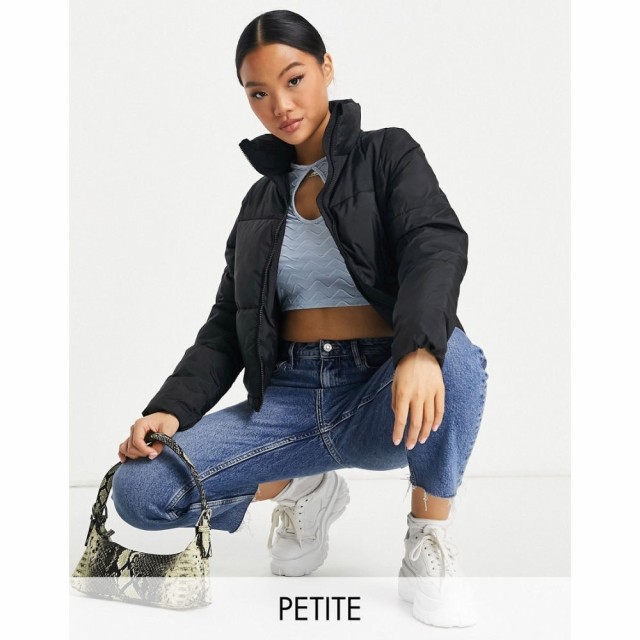 ヴェロモーダ Vero Moda Petite レディース ダウン・中綿ジャケット アウター Padded Jacket In Black ブラック