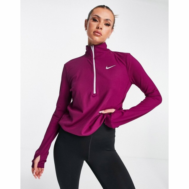 ナイキ Nike Running レディース トップス Element Therma-Fit Half Zip Top In Pink ピンク