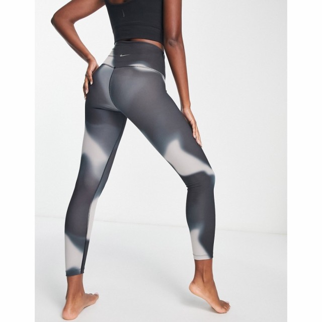 ナイキ Nike Training レディース ヨガ・ピラティス ドライフィット スパッツ・レギンス Nike Yoga Dri-Fit High Rise 7/8 Leggings In P