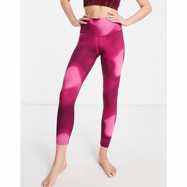 ナイキ Nike Training レディース ヨガ・ピラティス ドライフィット スパッツ・レギンス Nike Yoga Dri-Fit High Rise 7/8 Leggings In P