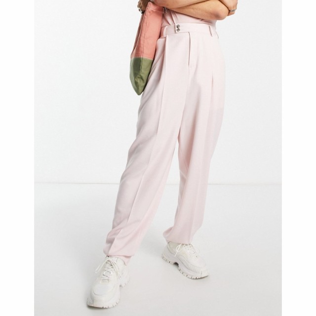 エイソス ASOS DESIGN メンズ ボトムス・パンツ Balloon Smart Trousers In Pastel Pink パステルピンク