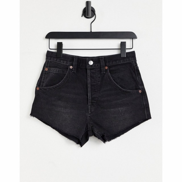 フリーピープル Free People レディース ショートパンツ ボトムス・パンツ Taliesin Cut Off Shorts In Black ダークグレー