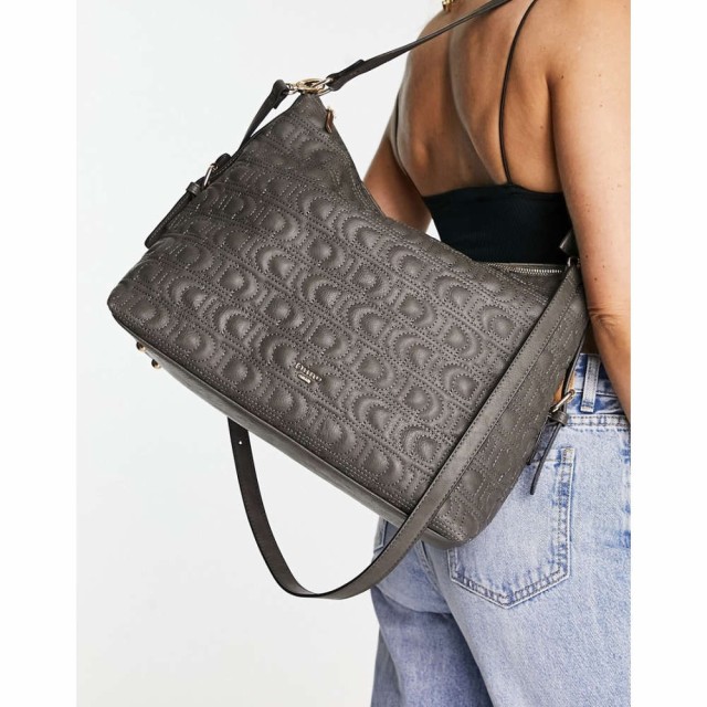 デューン Dune レディース ショルダーバッグ バッグ Quilted Shoulder Bag In Taupe トープ