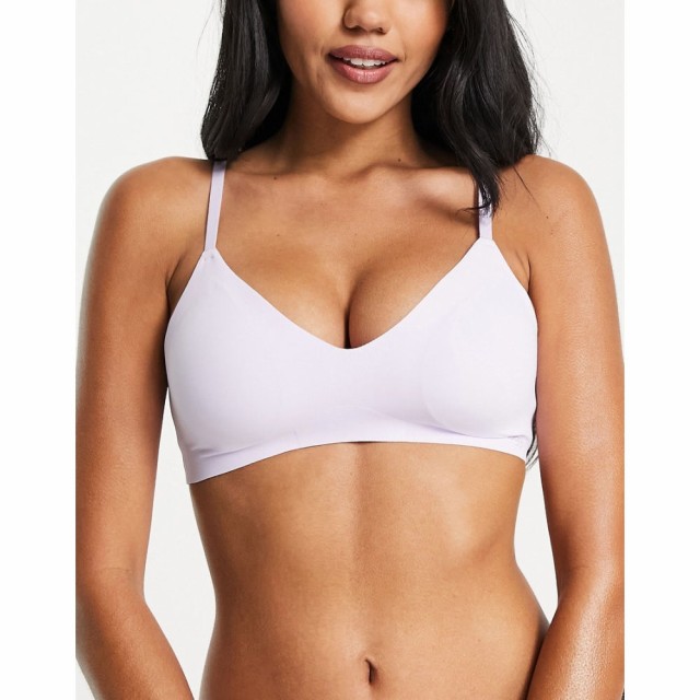 スロッギ Sloggi レディース ブラレット インナー・下着 Zero Feel Ultra Cami Strap Bralette With Removeable Padding In Lilac ライラ