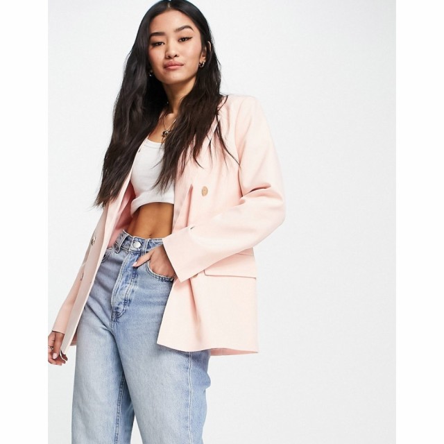 ミス セルフリッジ Miss Selfridge レディース スーツ・ジャケット アウター Military Blazer In Pale Pink ペールピンク