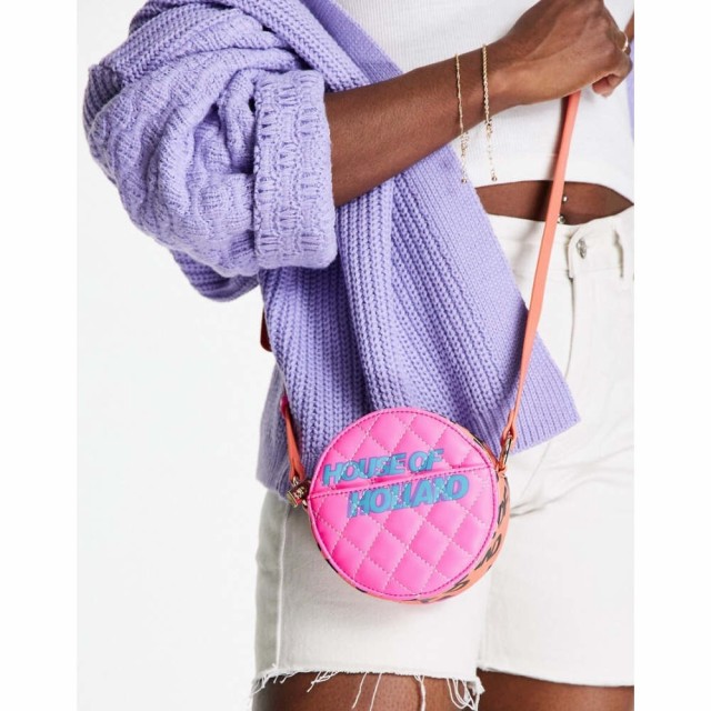 ハウス オブ ホーランド House of Holland レディース バッグ Round Grab Bag In Pink ピンク