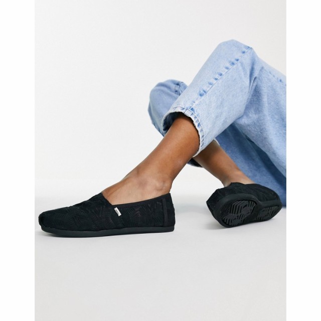 トムス Toms レディース エスパドリーユ シューズ・靴 Alpargata Espadrilles In Black ブラック