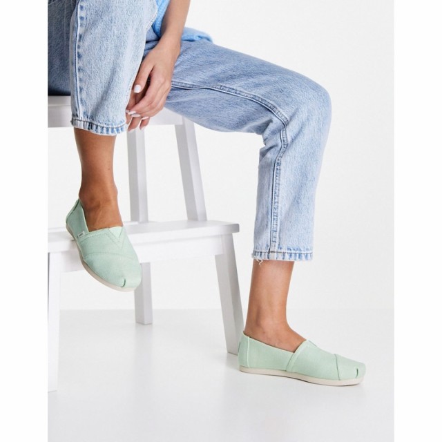 トムス Toms レディース エスパドリーユ シューズ・靴 Alpargata Espadrilles In Green グリーン