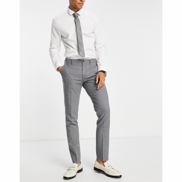 ジャック アンド ジョーンズ Jack and Jones メンズ スラックス スリム スキニー・スリム Premium Super Slim Fit Stretch Wool Mix Suit