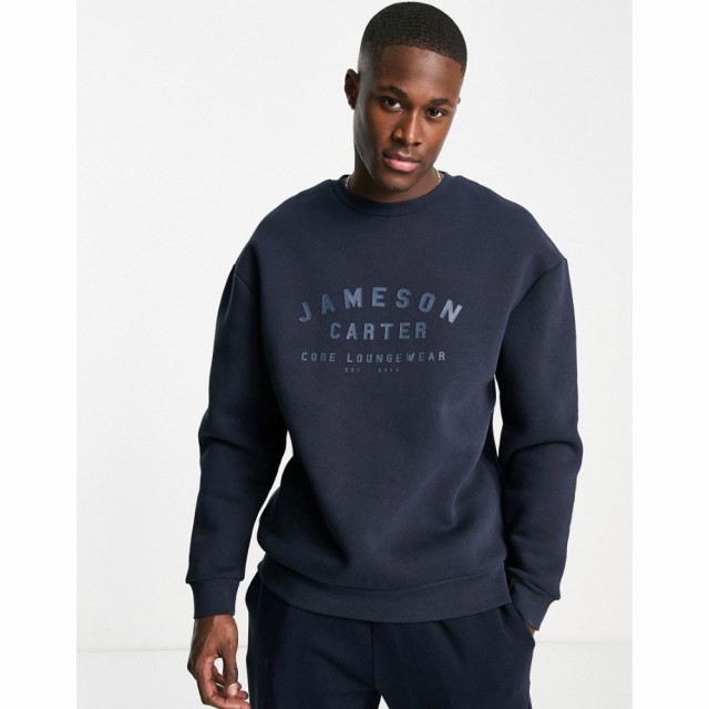 ジェムソン カーター Jameson Carter メンズ スウェット・トレーナー トップス Cody Sweatshirt In Navy ネイビー