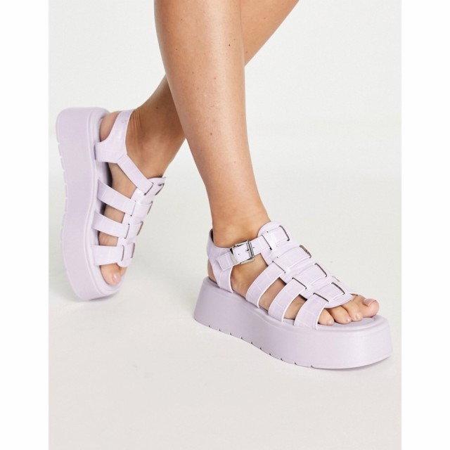 コイフットウェア Koi Footwear レディース サンダル・ミュール シューズ・靴 Riakuma Vegan Chunky Fisherman Sandals In Lilac ライラ