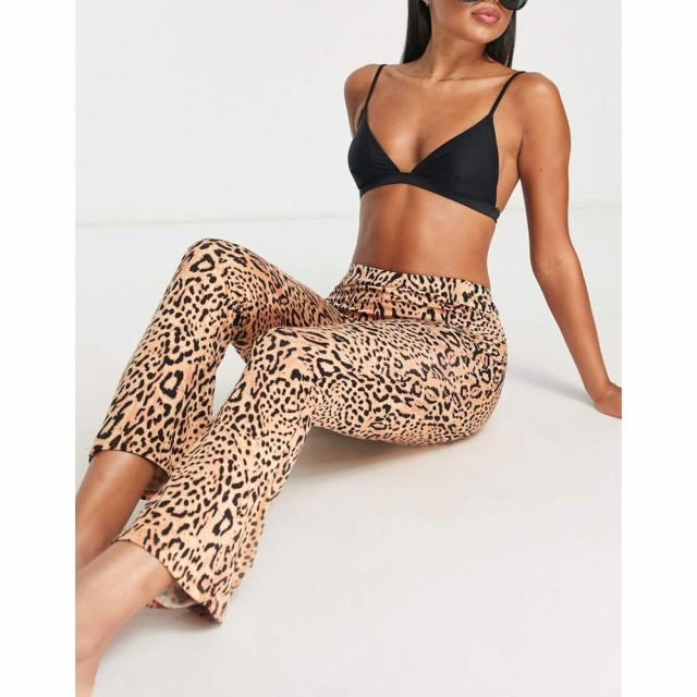 ビラボン Billabong レディース ボトムス・パンツ Going High Trouser In Leopard Print マルチカラー