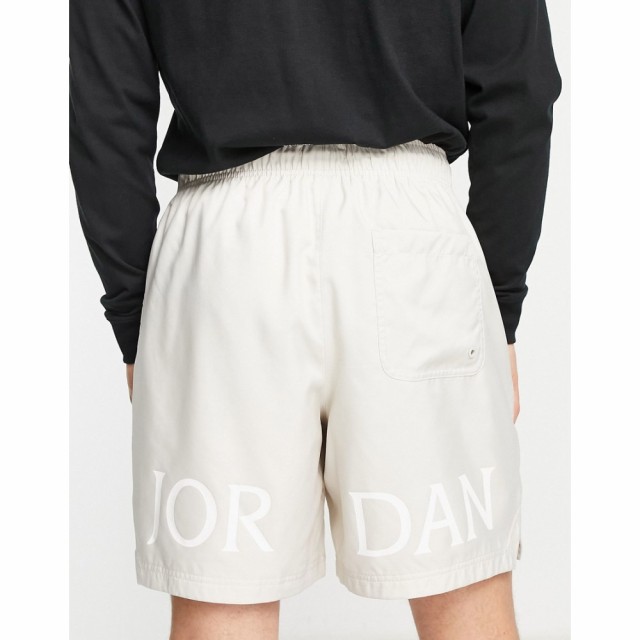 ナイキ ジョーダン Jordan メンズ ショートパンツ ボトムス・パンツ Essential Poolside Woven Printed Shorts In Stone ベージュ