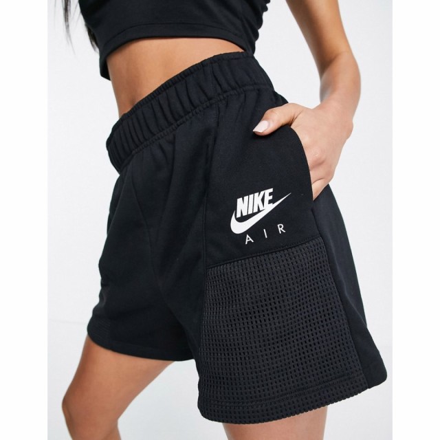 ナイキ Nike レディース ショートパンツ ボトムス・パンツ Air High Waisted Shorts In Black ブラック