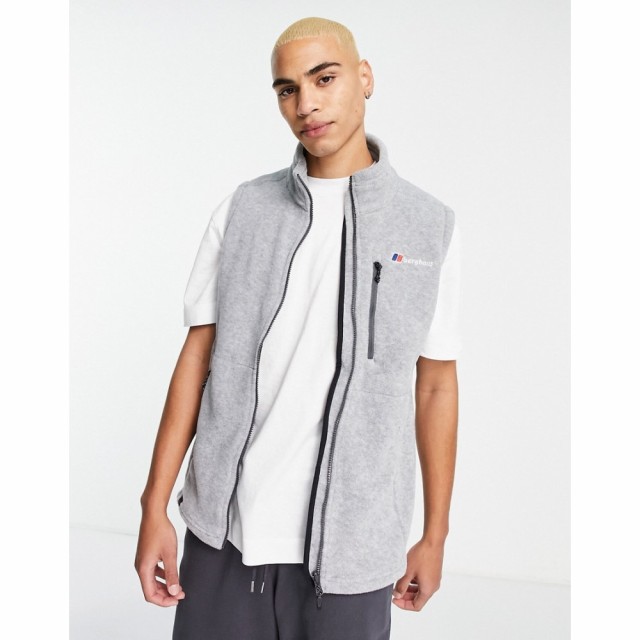 バーグハウス Berghaus メンズ フリース トップス Prism Fleece Vest In Grey グレー