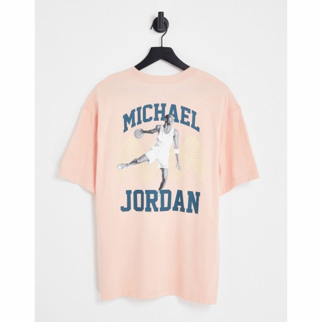 ナイキ ジョーダン Jordan レディース Tシャツ ジャンプマン トップス Heritage Oversized Jumpman Logo T-Shirt In Artic Orange コーラ