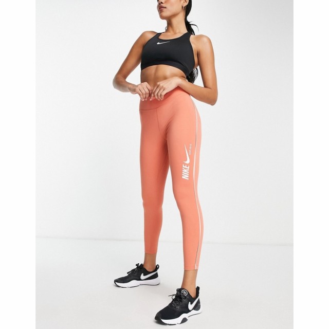 ナイキ Nike Training レディース スパッツ・レギンス ドライフィット インナー・下着 One Grx Dri-Fit Mid Rise 7/8 Leggings In Pink