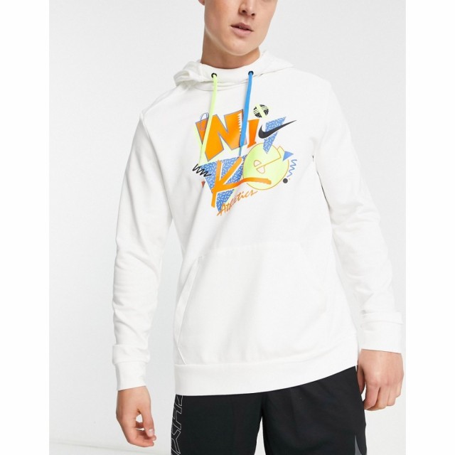 ナイキ Nike Training メンズ パーカー トップス 90S Inspired Graphic Hoodie In White ホワイト