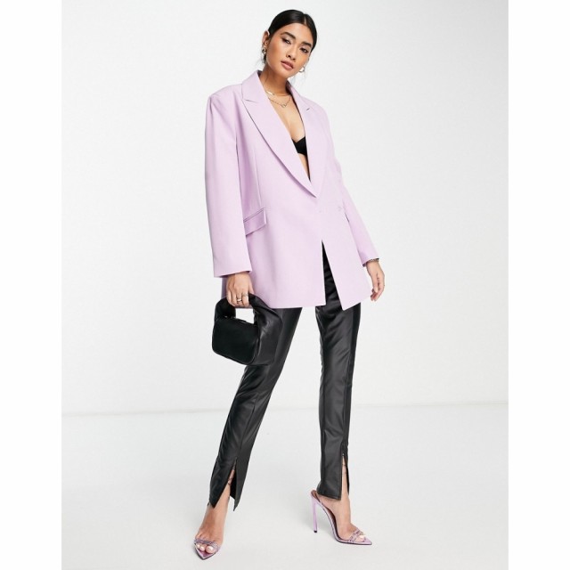 エイソス ASOS DESIGN レディース スーツ・ジャケット アウター Dad Blazer In Lilac ライラック