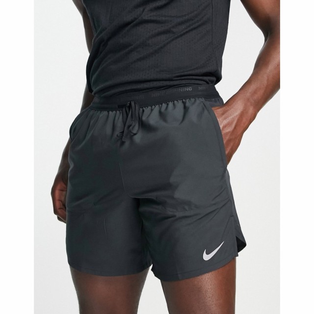 ナイキ Nike Running メンズ ショートパンツ ドライフィット ボトムス・パンツ Stride Dri-Fit 7 Inch Shorts In Black ブラック