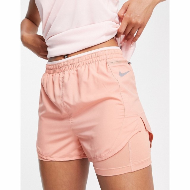 ナイキ Nike Running レディース ショートパンツ ボトムス・パンツ Tempo 2 In 1 Shorts In Pink ピンク