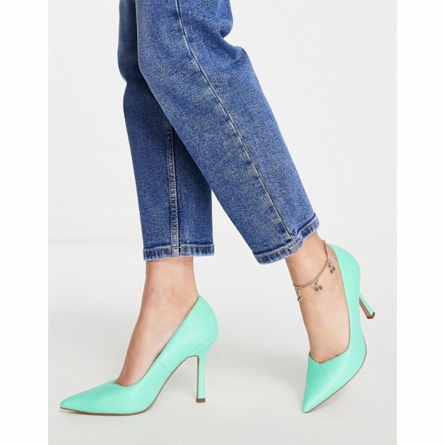 エイソス ASOS DESIGN レディース パンプス シューズ・靴 Pablo High Heeled Court Shoes In Turquoise ターコイズ