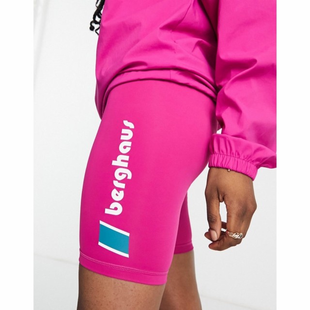 バーグハウス Berghaus レディース ショートパンツ ボトムス・パンツ Aether Legging Shorts In Fuchsia フューシャピンク