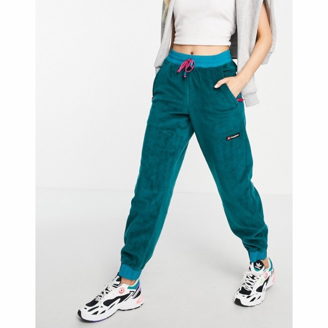 バーグハウス Berghaus レディース ジョガーパンツ ボトムス・パンツ Oversized Fleece Joggers In Teal ティール