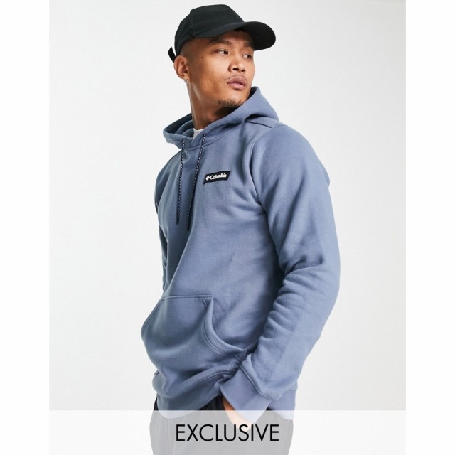 コロンビア Columbia メンズ パーカー トップス Cliff Glide Hoodie In Blue Exclusive At Asos ブルー