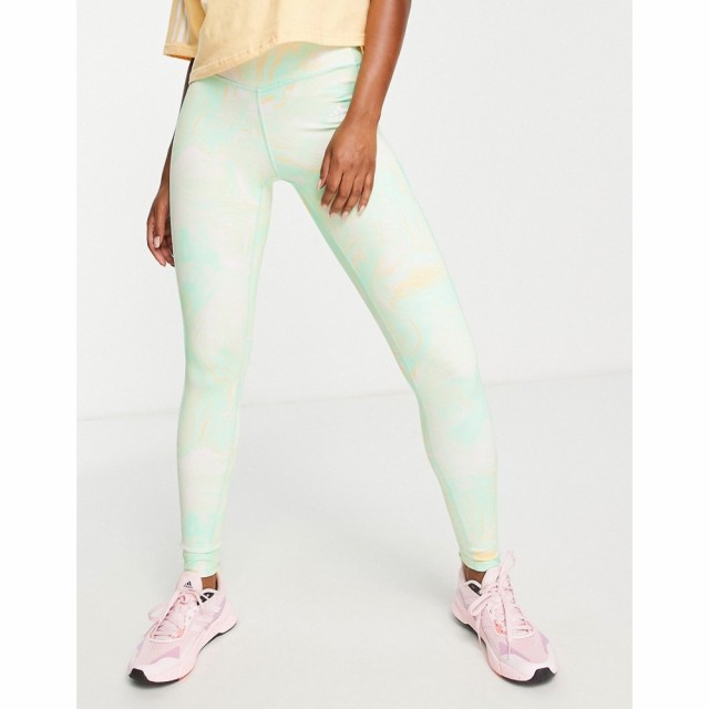 アディダス adidas performance レディース フィットネス・トレーニング スパッツ・レギンス Adidas Training Hyperglam Legging In Gree