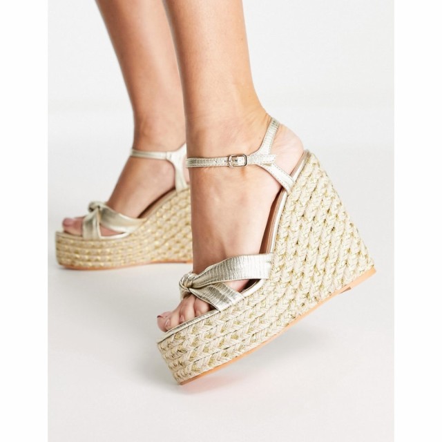 シミ SIMMI Shoes レディース エスパドリーユ ウェッジソール サンダル・ミュール シューズ・靴 Simmi London Espadrille Wedge Sandals