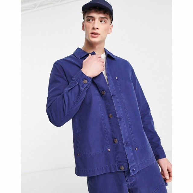 トップマン Topman メンズ ジャケット アウター Co-Ord Chore Jacket In Blue ブルー