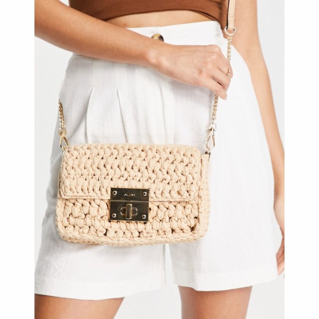 アルド ALDO レディース ショルダーバッグ バッグ Crochetta Cross Body Bag In Beige Crochet ベージュ