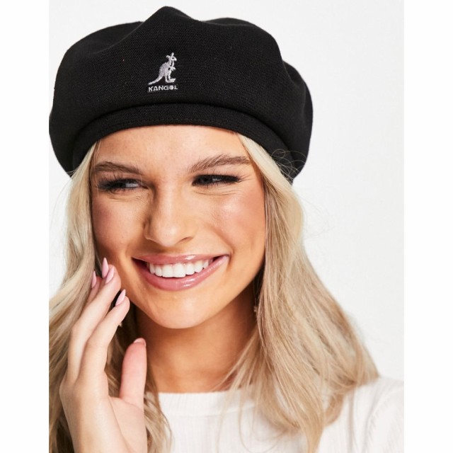 カンゴール Kangol レディース 帽子 ベレー帽 Bamboo Jaxx Beret In Black ブラック