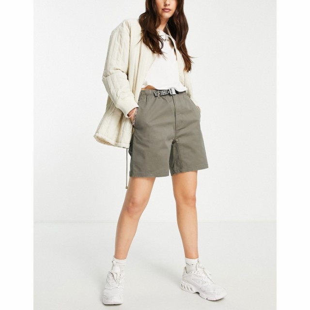 カブー KAVU レディース ショートパンツ ボトムス・パンツ Kavu Gibson Shorts In Grey カーキ