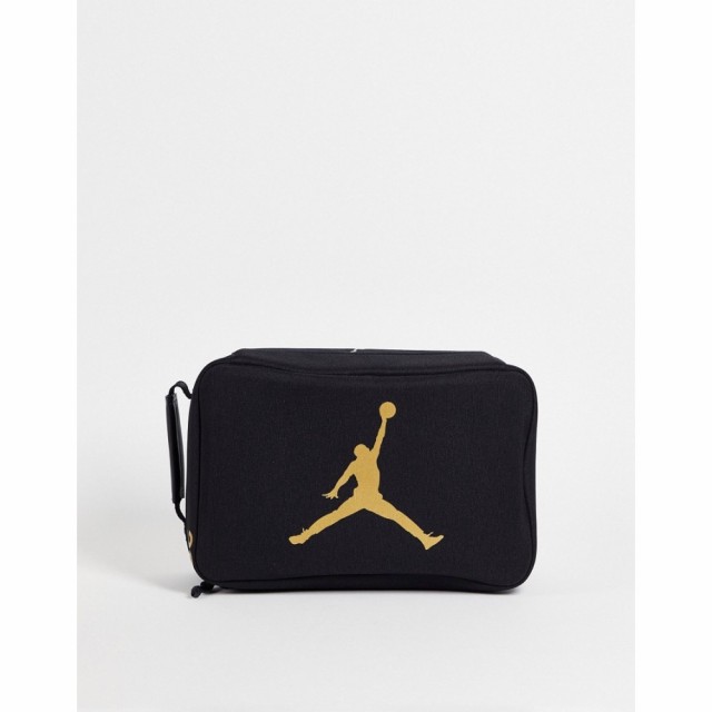 ナイキ ジョーダン Jordan メンズ バッグ The Shoe Box Collectors Line Box Bag In Black And Gold ブラック