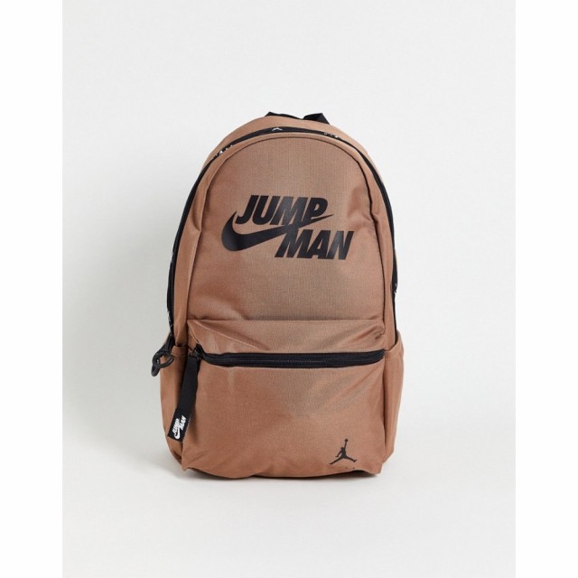 ナイキ ジョーダン Jordan メンズ バックパック・リュック ジャンプマン バッグ Jumpman Backpack In Brown ブラウン