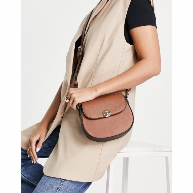 デューン Dune レディース ショルダーバッグ バッグ Saddle Bag In Tan タン