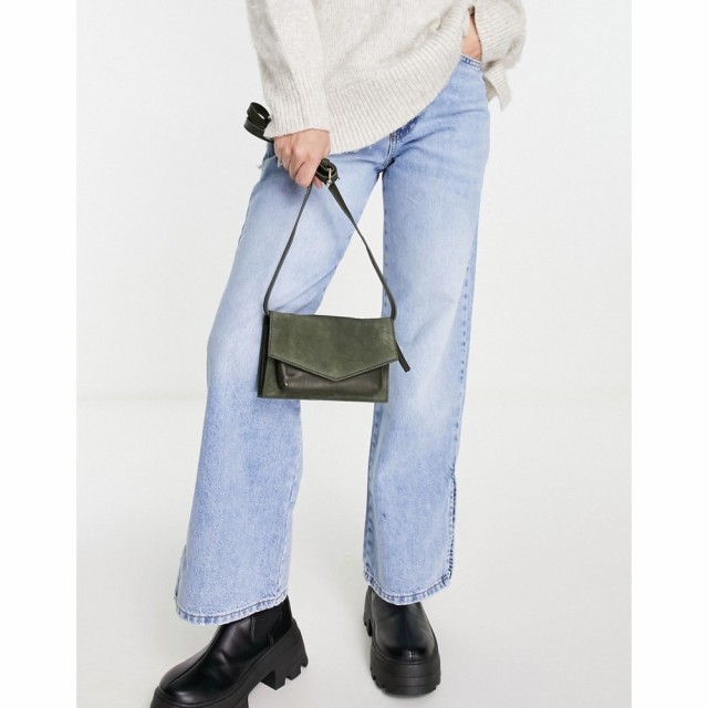 ベックソンダーガード Becksondergaard レディース ショルダーバッグ バッグ Suede Shoulder Bag In Dark Green ダークグリーン