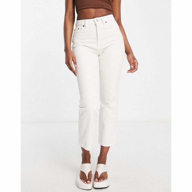 トップショップ Topshop レディース ジーンズ・デニム ボトムス・パンツ Editor Organic Cotton Jean In Off-White オフホワイト