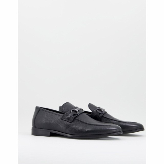 リバーアイランド River Island メンズ ローファー シューズ・靴 Loafers In Black ブラック